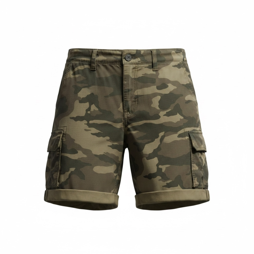 Sonoma Goods For Life Women's Camouflage Print Cargo Utility Shorts